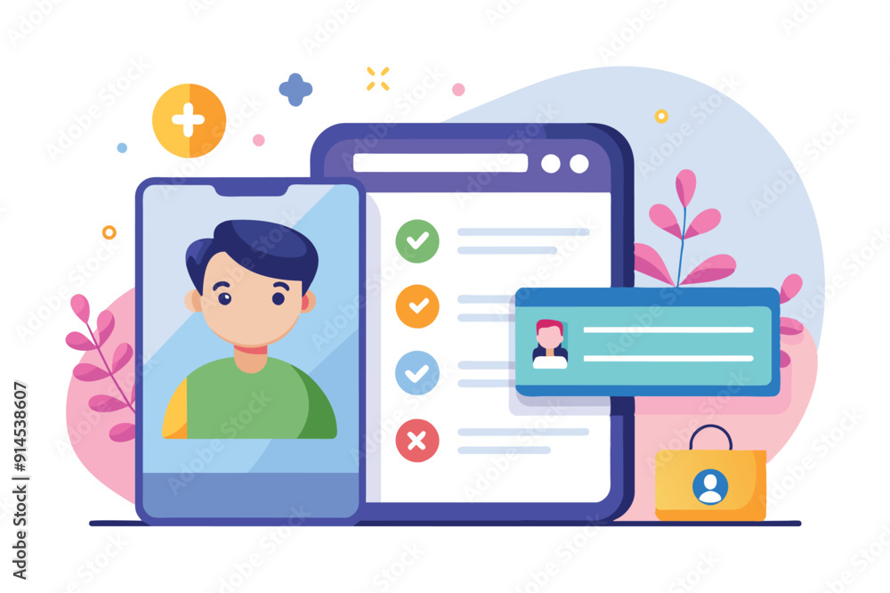 Visual instructions for developing a strong online profile, emphasizing key elements for successful digital presence. Visual instructions for developing a strong online profile, emphasizing key elements for successful digital presence.