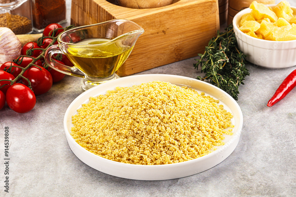 Italian cuisine - dry stelline pasta Italian cuisine - dry stelline pasta