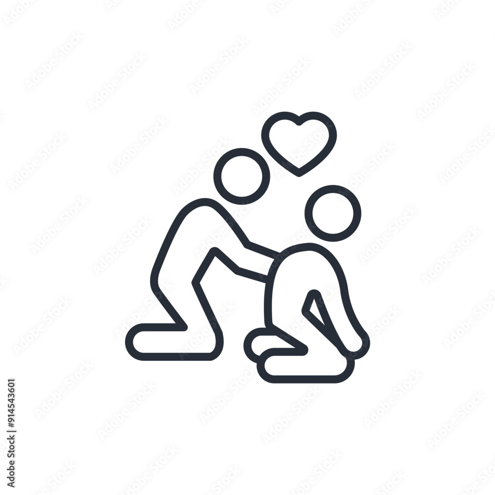 Massage icon. vector.Editable stroke.linear style sign for use web design,logo.Symbol illustration. Massage icon. vector.Editable stroke.linear style sign for use web design,logo.Symbol illustration.