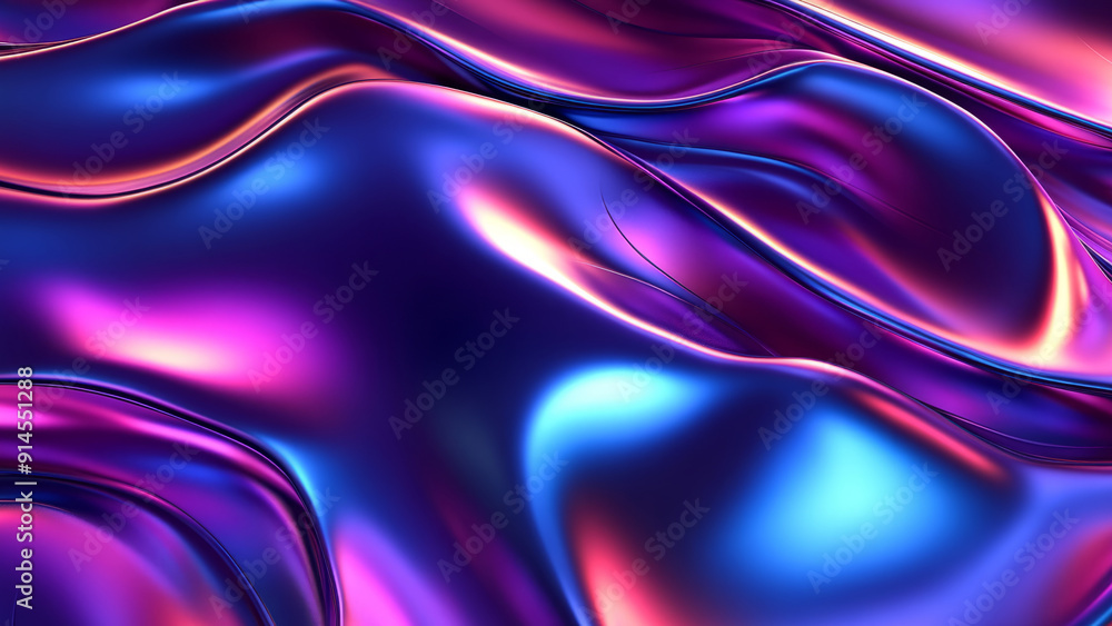 Vibrant Abstract Surreal Background with Neon Colors Vibrant Abstract Surreal Background with Neon Colors