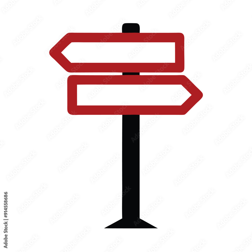 a sigh post icon vector art illustration a sigh post icon vector art illustration
