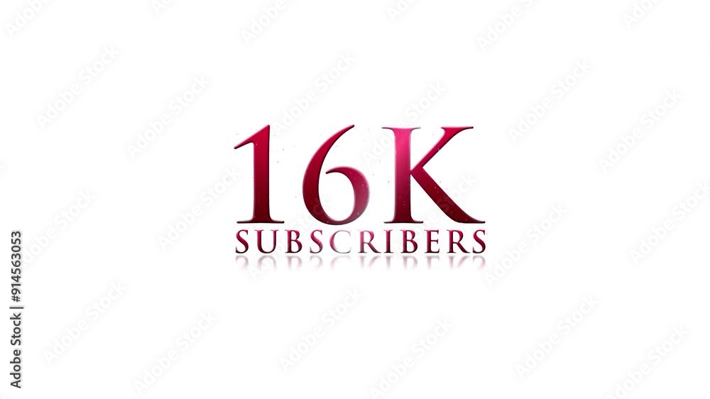 16k Subscribers, Congratulations 16k Subscribers, Celebrate 16k Subscribers Text Animation, 3D 16k Subscribers Video 16k Subscribers, Congratulations 16k Subscribers, Celebrate 16k Subscribers Text Animation, 3D 16k Subscribers Video