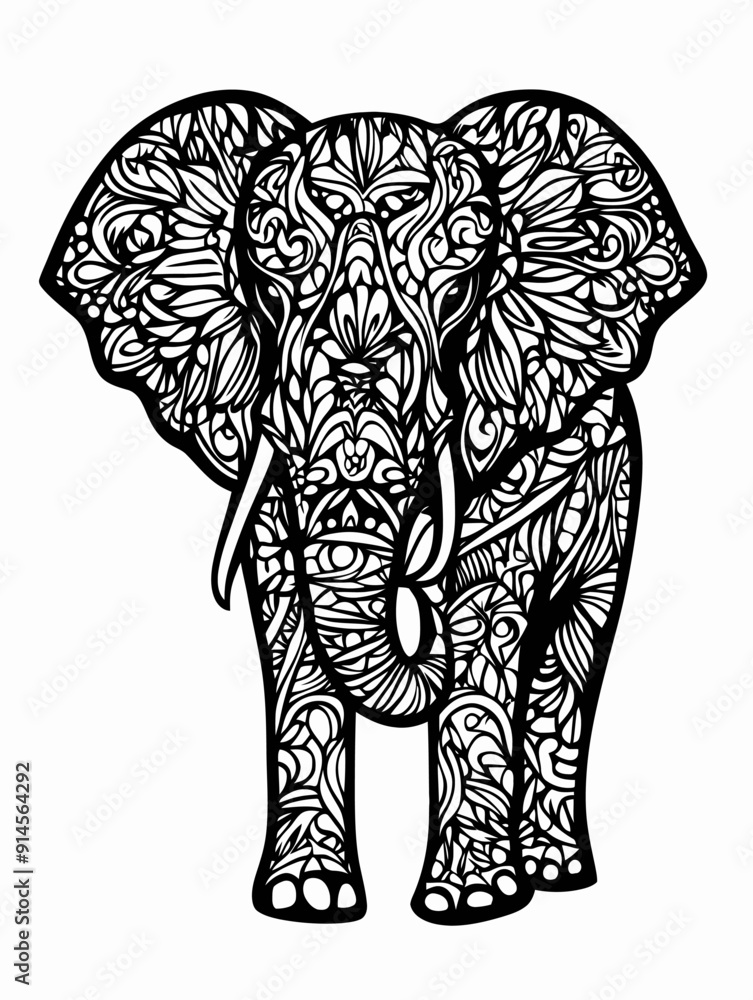Obraz premium coloring book illustration 