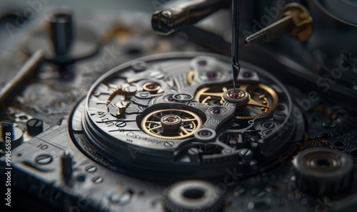 Wallpaper Mural Precision watch gears, delicate craftsmanship Torontodigital.ca