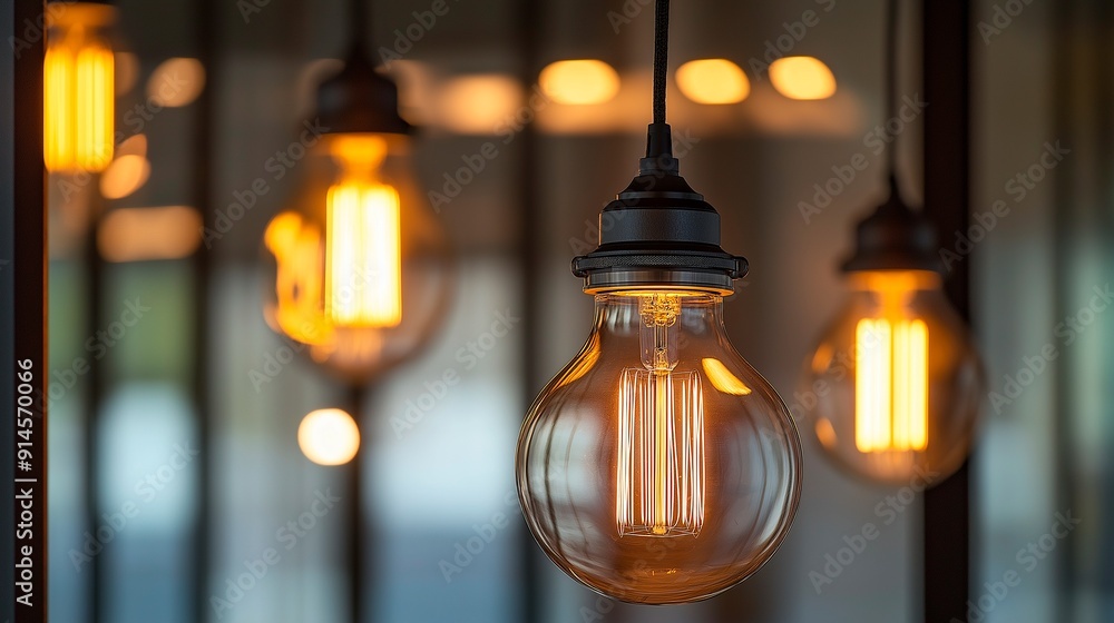 Obraz premium classic lamp on a wall in the interior