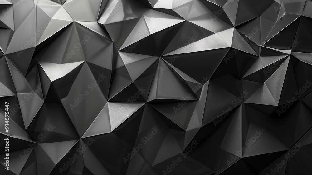 Abstract Black Geometric Pattern Abstract Black Geometric Pattern