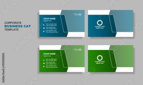 minimal business card design 