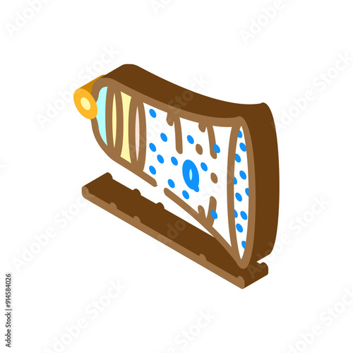 origin of the universe unsolved mystery isometric icon vector. origin of the universe unsolved mystery sign. isolated symbol illustration