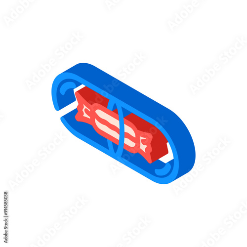 the placebo effect unsolved mystery isometric icon vector. the placebo effect unsolved mystery sign. isolated symbol illustration