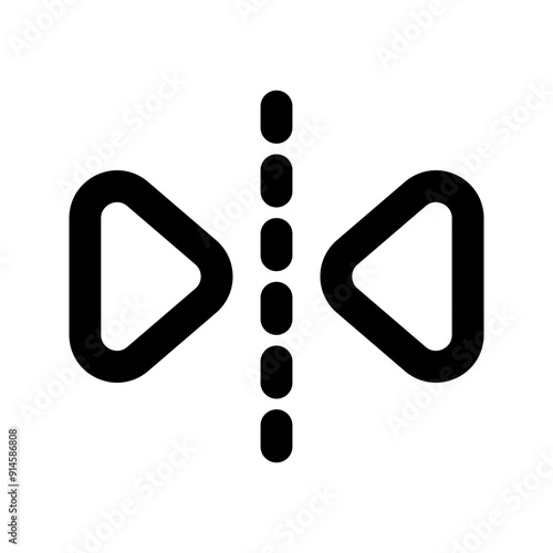 reflect line icon