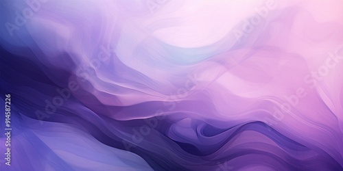 Abstract watercolor paint background dark gradient color with fluid curve lines texture