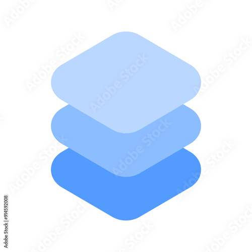 layer duotone icon