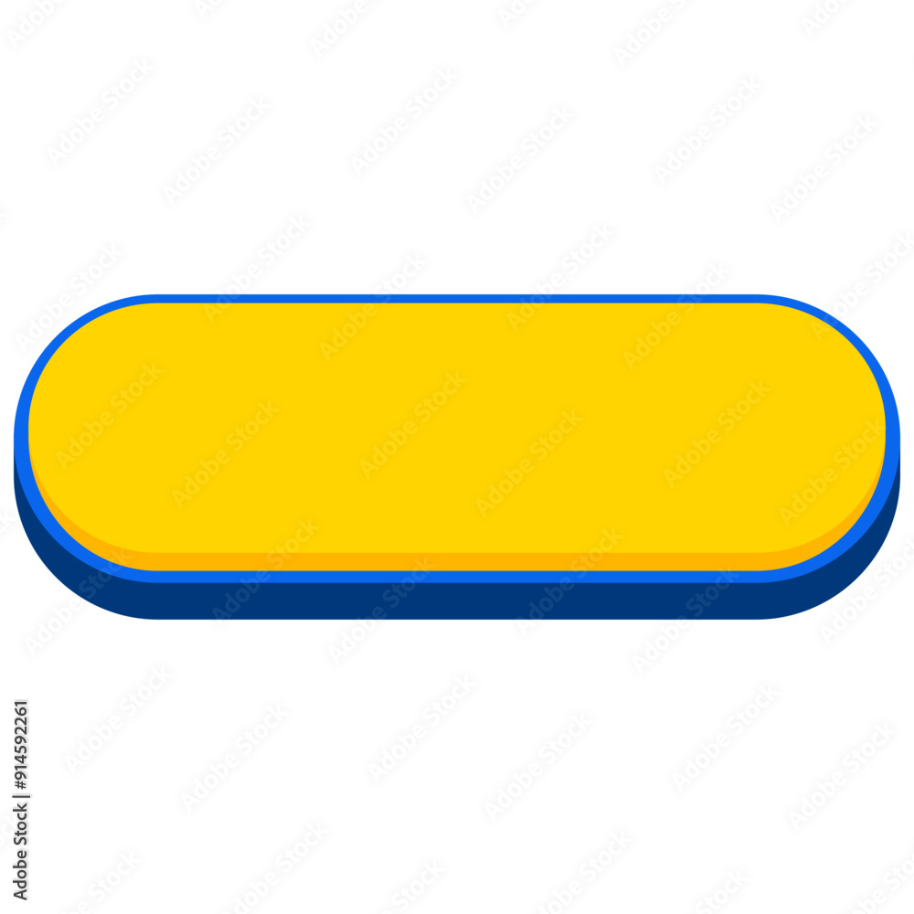 Yellow Button Round Text Box Yellow Button Round Text Box