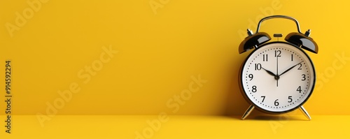 alarm clock on background time management alarm bell waking up sleep sleeping concept hour ringing timer design