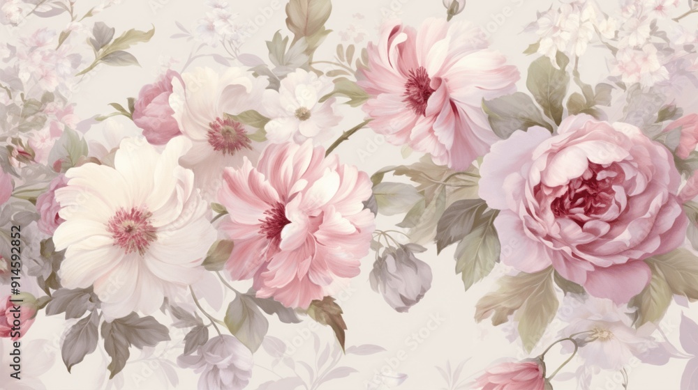 Fototapeta background flowers
