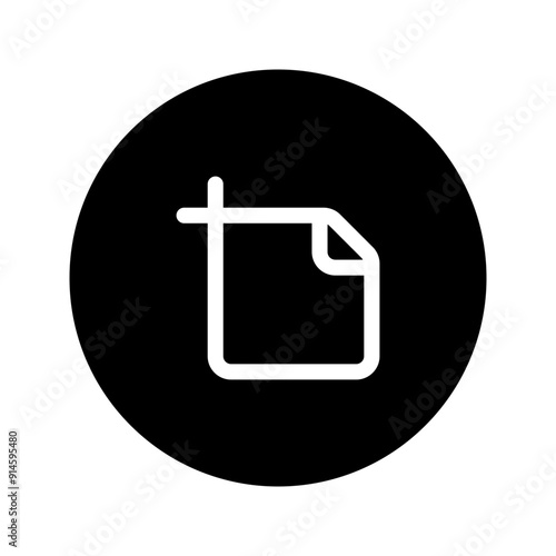 artboard line circular icon