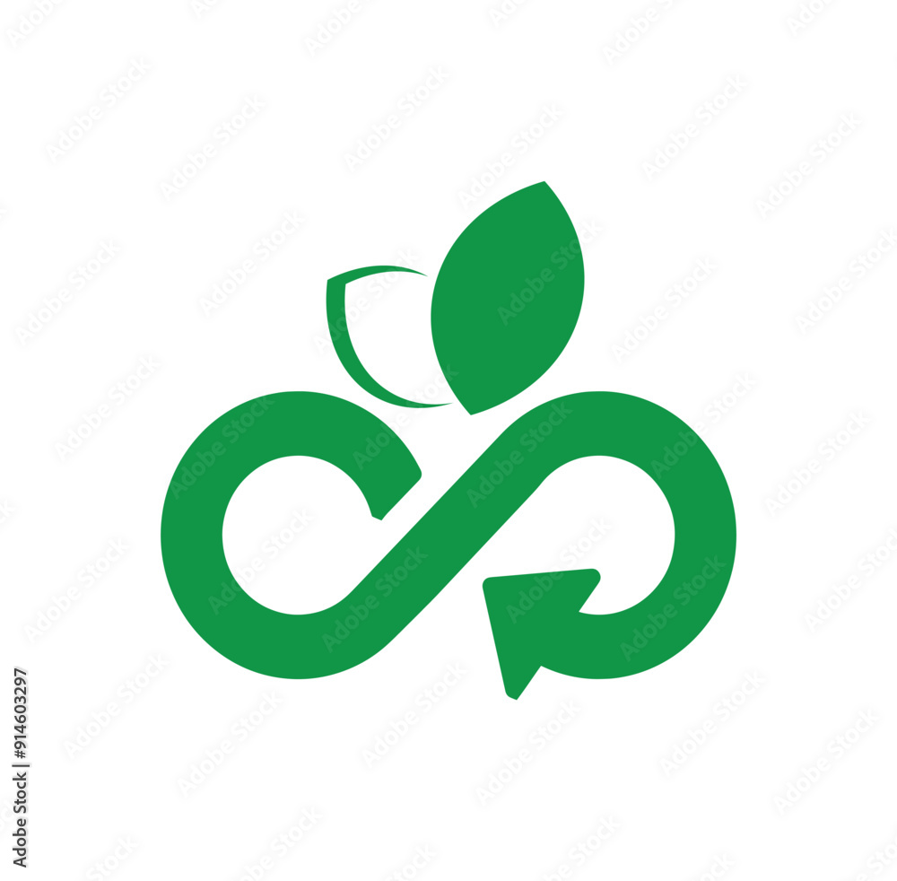 circular economy icon information sign circular economy icon information sign