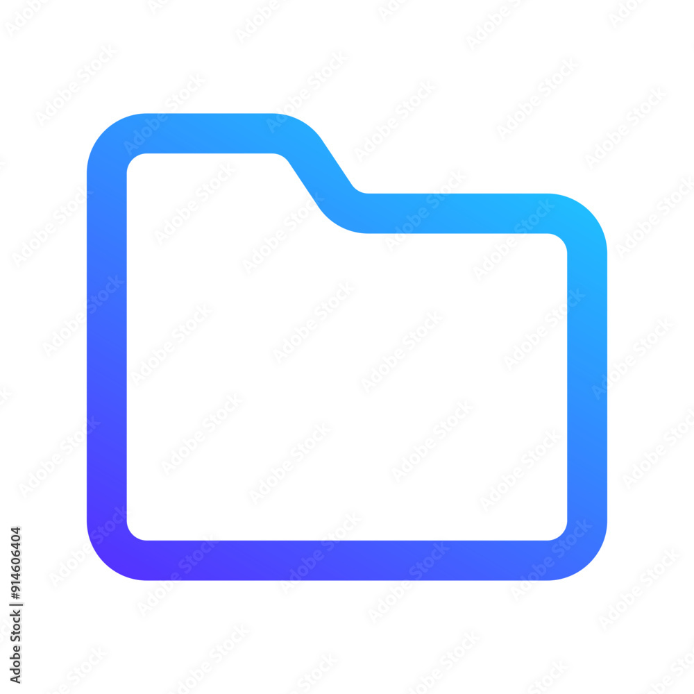 folder gradient icon folder gradient icon
