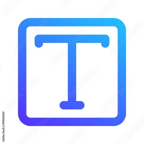 text gradient icon