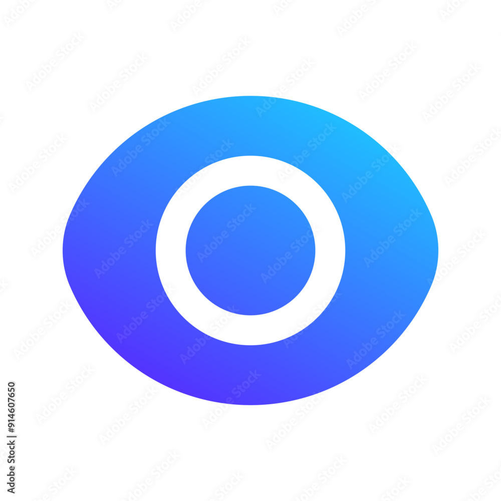 eye gradient fill icon eye gradient fill icon