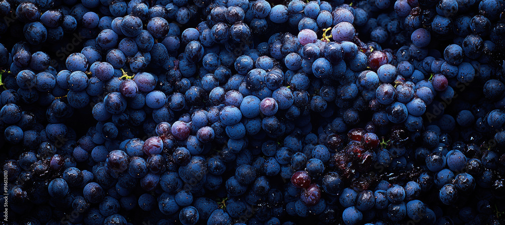 Close-Up of Grape Pulp Process Close-Up of Grape Pulp Process