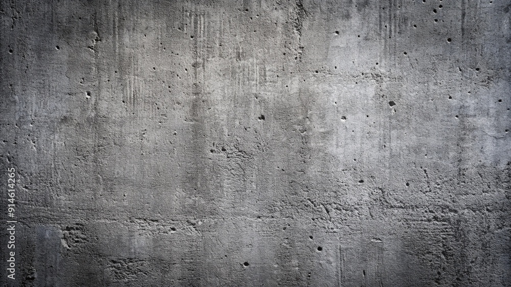 Obraz premium dark gray textured concrete wall background 
