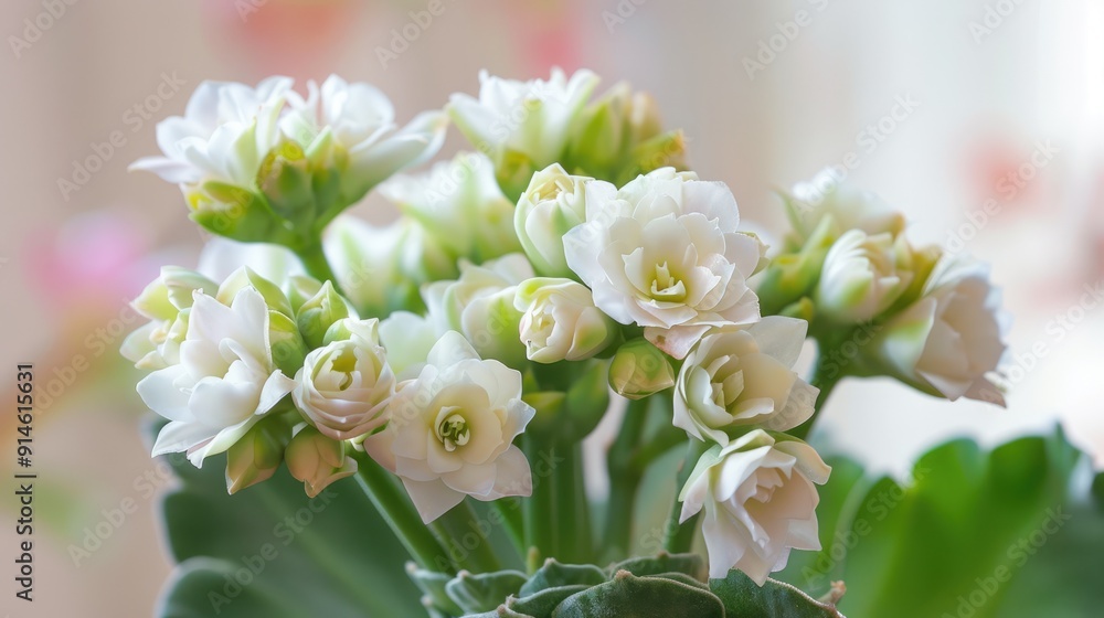 Homegrown white kalanchoe succulent Homegrown white kalanchoe succulent