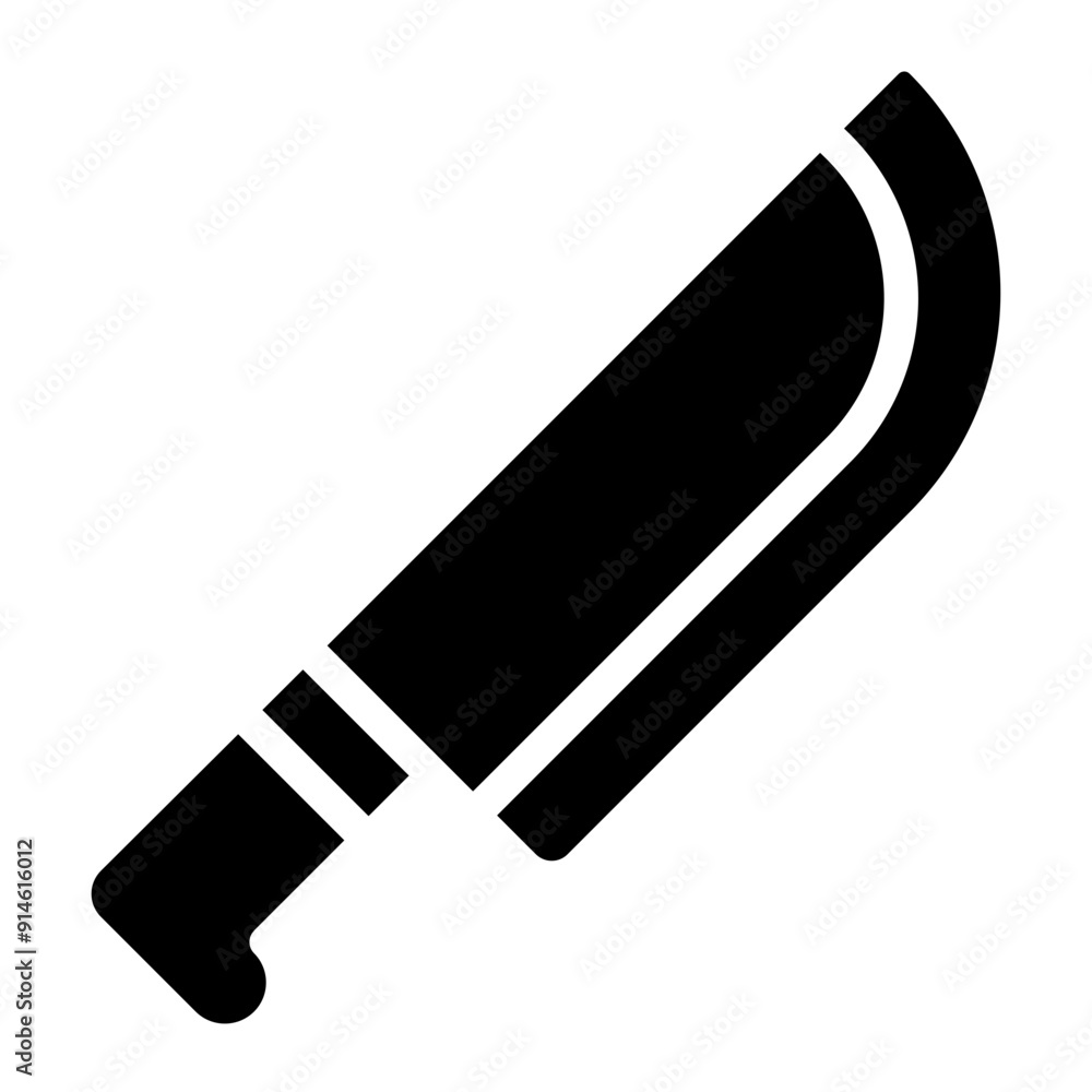 Japanese chef knife icon, sharp blade for sushi and cooking. Japanese chef knife icon, sharp blade for sushi and cooking.