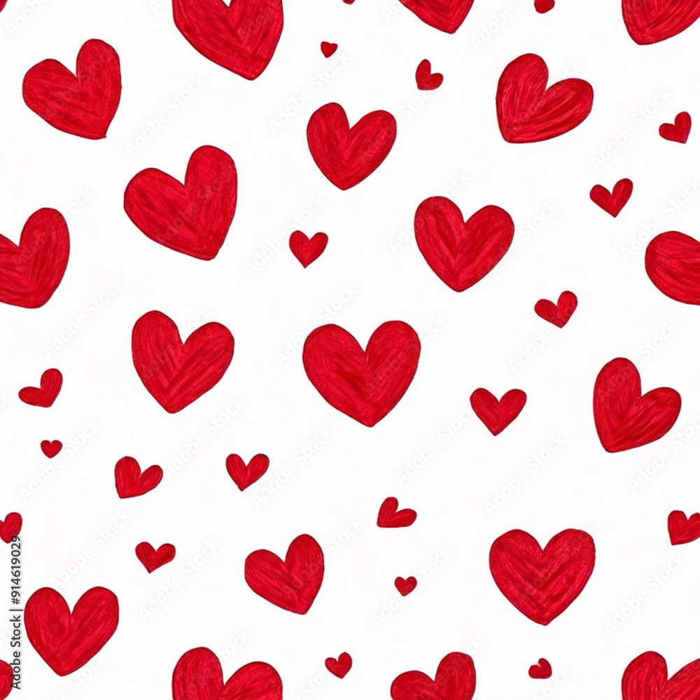 seamless pattern with hearts seamless pattern with hearts