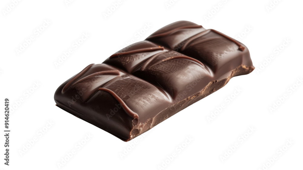 Chocolate bar on transparent background Chocolate bar on transparent background