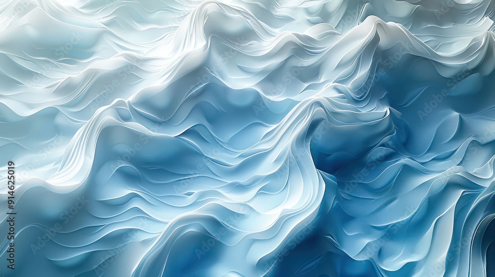 3D relief wallpaper with painting of a colorful 3d wave. wall art oil painting 3D relief wallpaper with painting of a colorful 3d wave. wall art oil painting