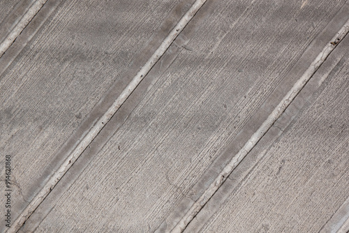 Obraz na płótnie Imperfect Cement Floor, with Some Cracks on the Lines w salonie