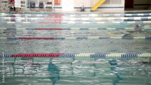 swimming pool in the sports club
