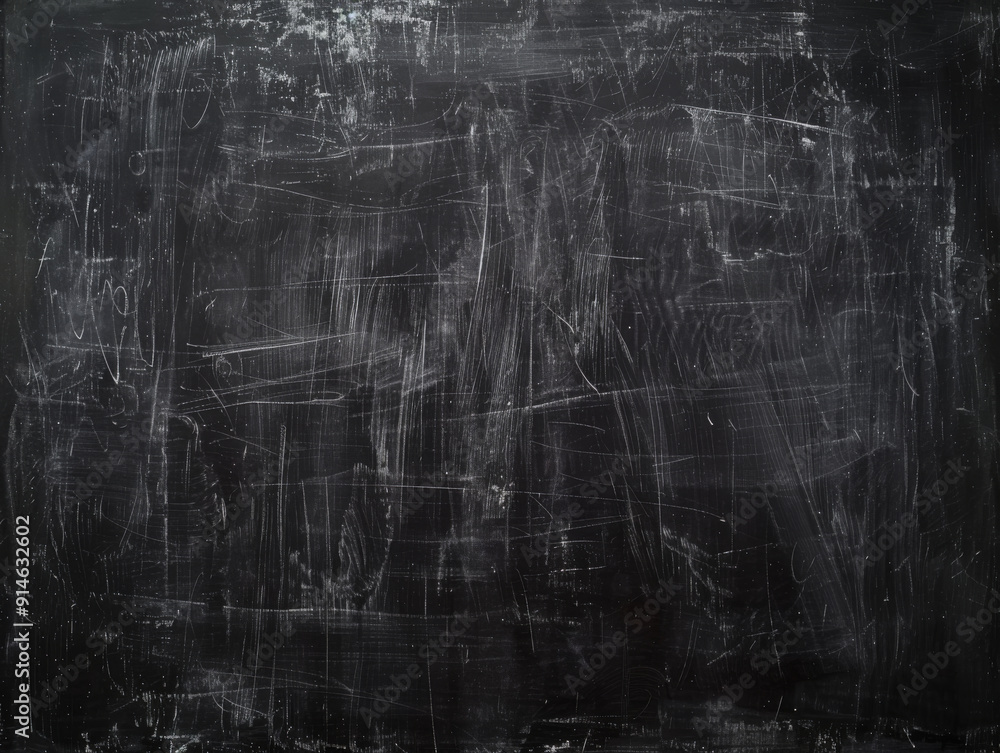 Scratched Black Chalkboard Texture Scratched Black Chalkboard Texture