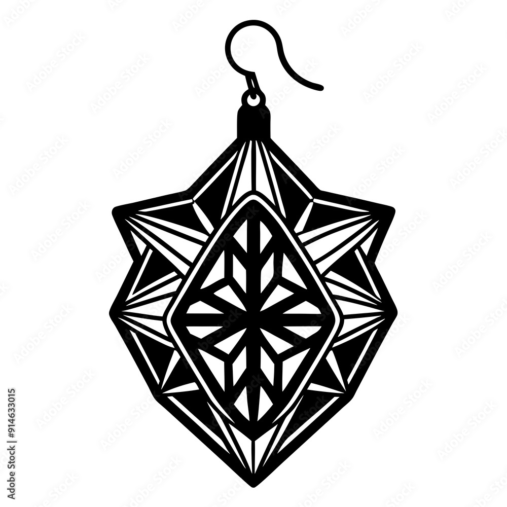 Earring Laser Cut File, Earring SVG
Earring Laser Cut File, Earring SVG