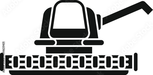 Smart farm combine harvester using modern technologies icon. Simple illustration of smart farm combine harvester using modern technologies icon for web design isolated on white background