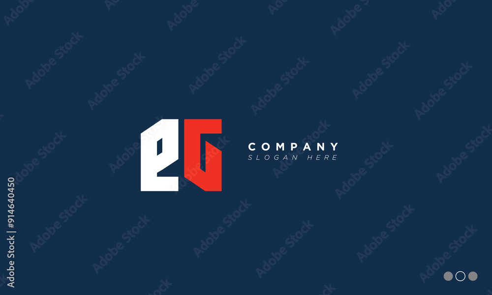 EG Alphabet letters Initials Monogram logo EG Alphabet letters Initials Monogram logo