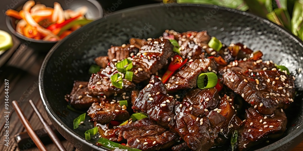 Fototapeta premium delicious bulgogi