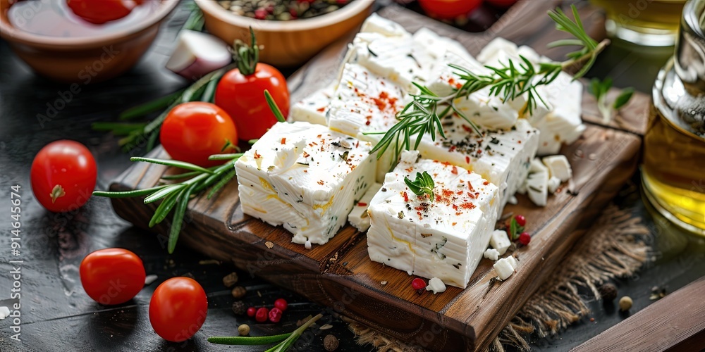 delicious feta cheese 