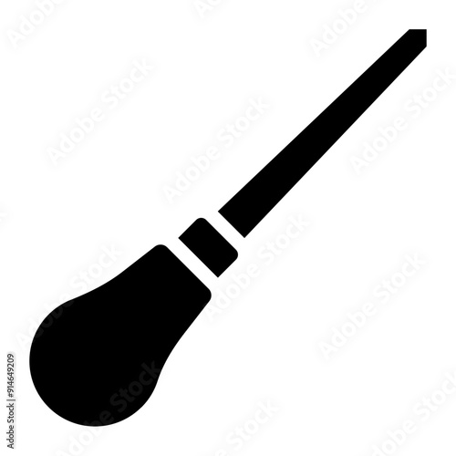 Awl tool used by shoemakers for piercing and stitching leather.