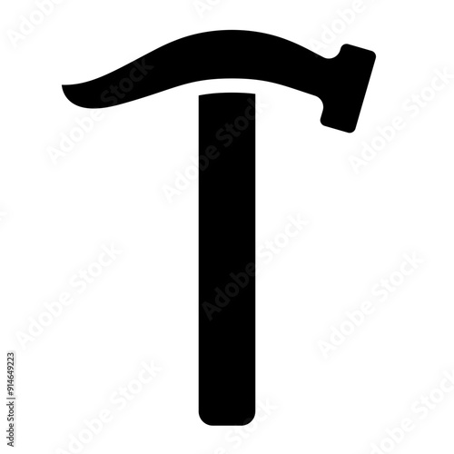 Hammer tool used by shoemakers for striking and driving nails.