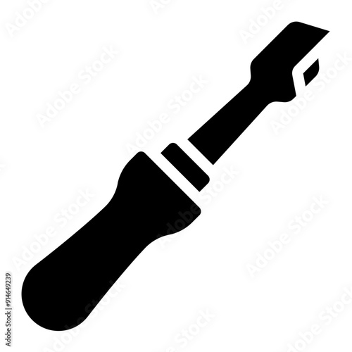 Feathering knife tool used by shoemakers for cutting and shaping leather.