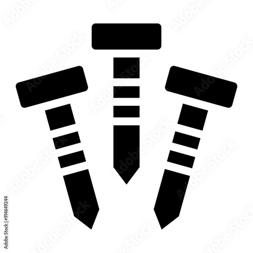 Nails used by shoemakers for fastening components of footwear.
