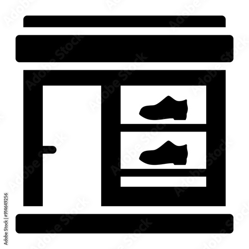 Shop where shoes and shoemaker tools are sold.