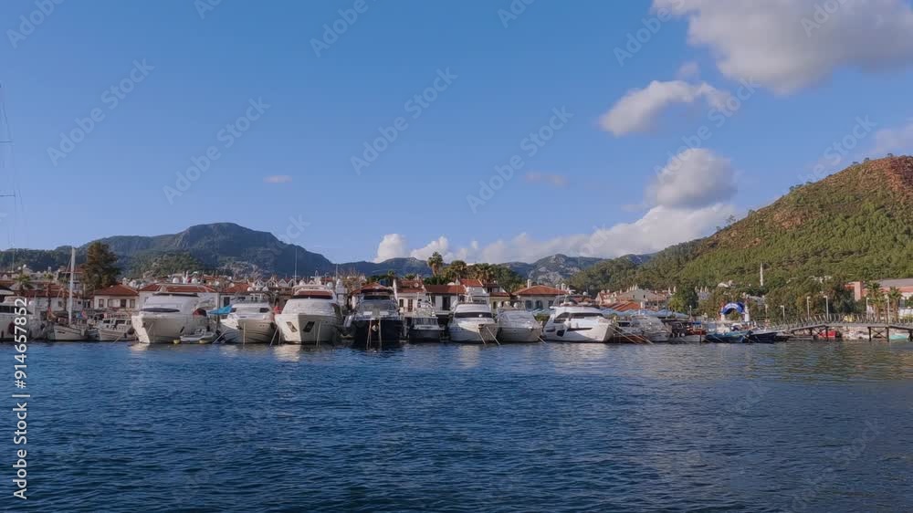 Yacht Trip Along The Coast Of Marmaris, Turkey Yacht Trip Along The Coast Of Marmaris, Turkey