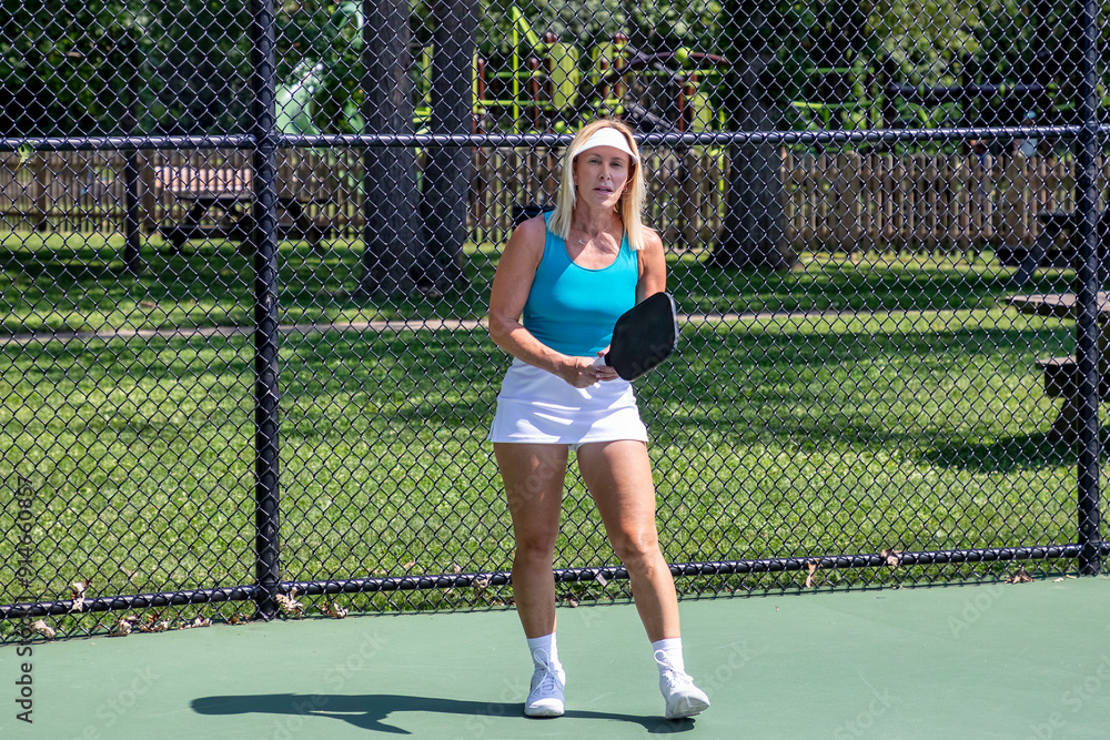 Female pickleball at baseline Female pickleball at baseline