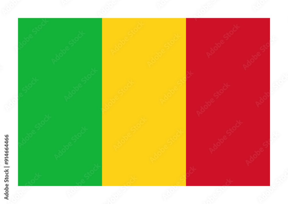 Obraz premium Flag of Mali