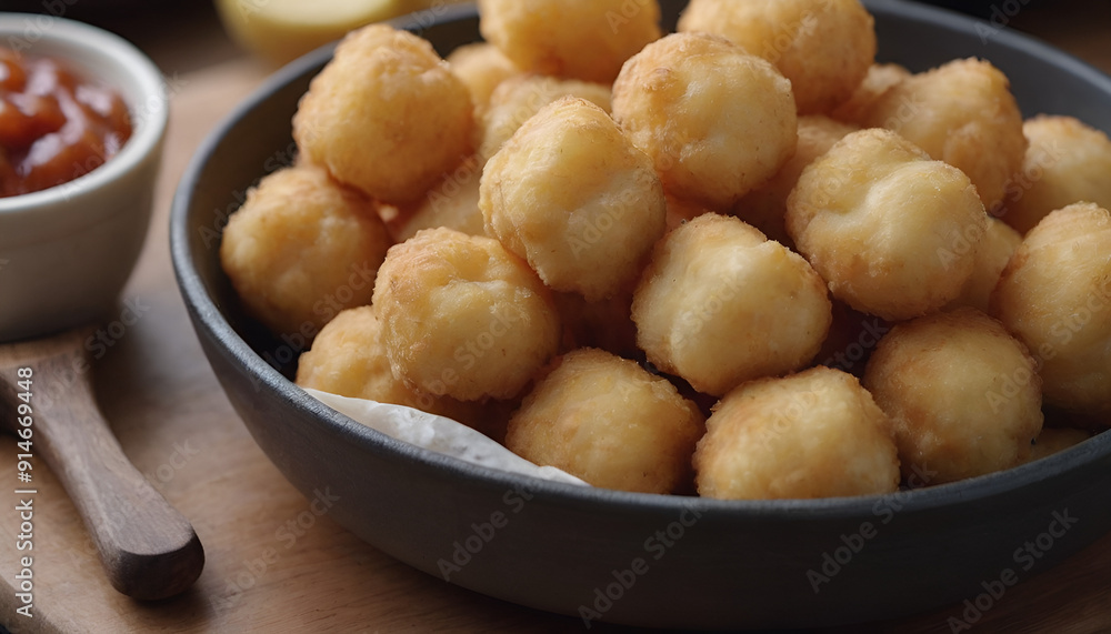 fried cheese curds in a bowl fried cheese curds in a bowl
