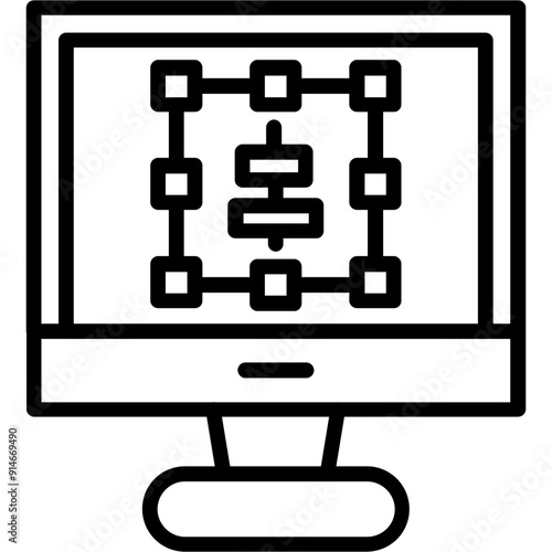 Vertical alignment Icon