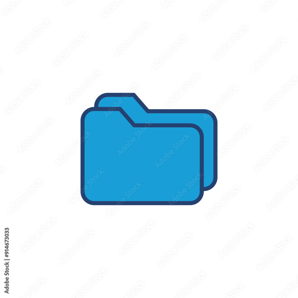 Folder icon vector. folder vector icon Folder icon vector. folder vector icon